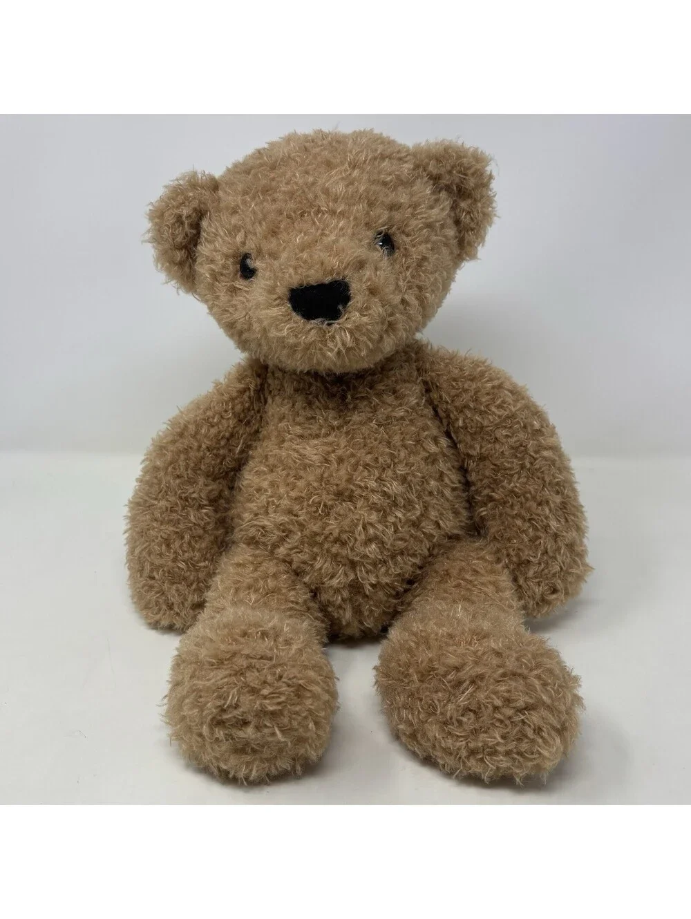 Jellycat Theodore Bear Medium Plush THE2B Curly Brown Teddy Stuffed Animal NWT